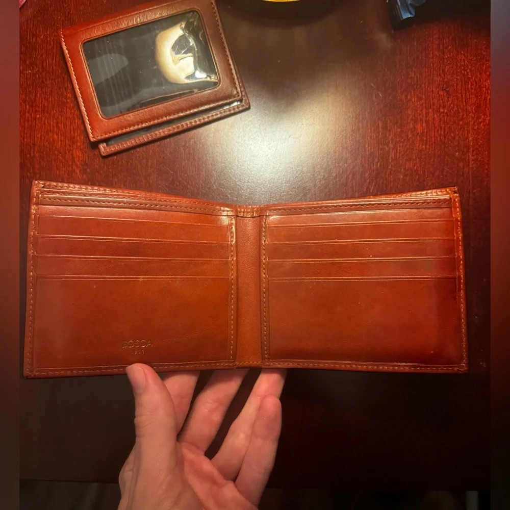 Bosca Brown Leather Wallet - Picture 4 of 7